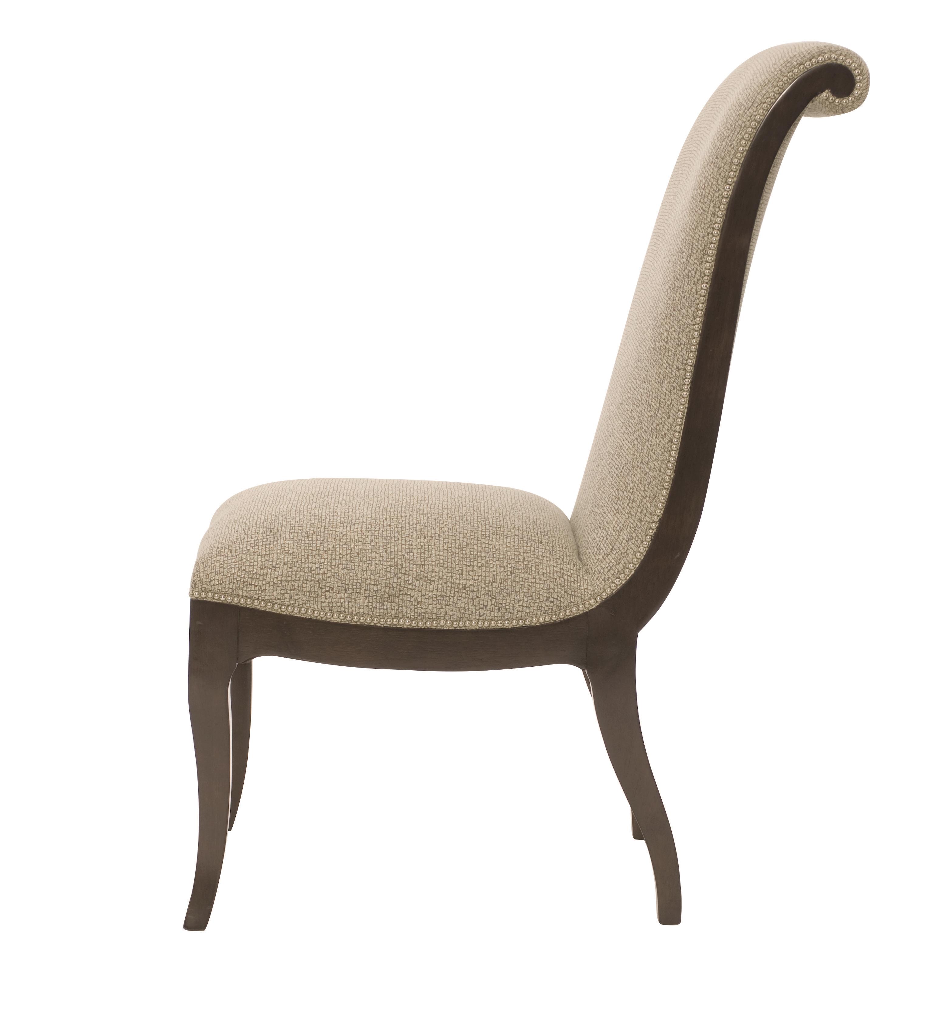 Bernhardt Miramont Upholstered Dining Side Chair with Nailhead Trim